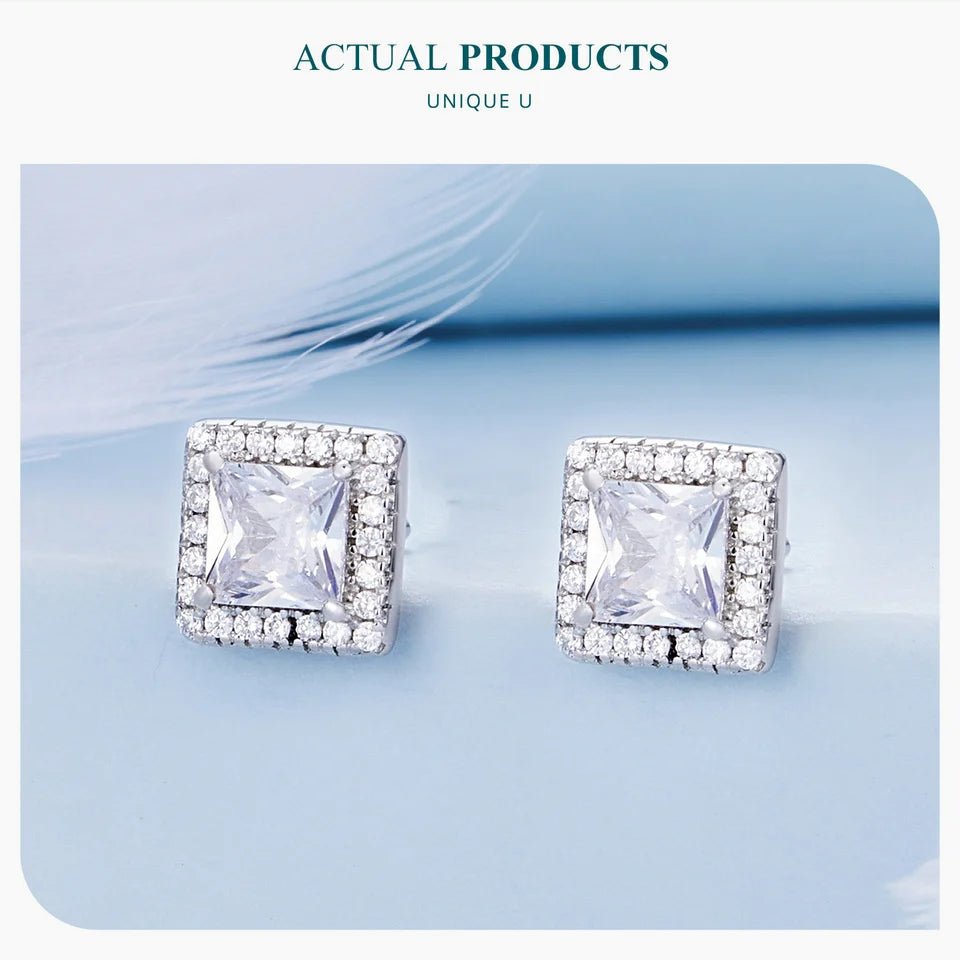 ERFARY Platinum Plated  Earrings