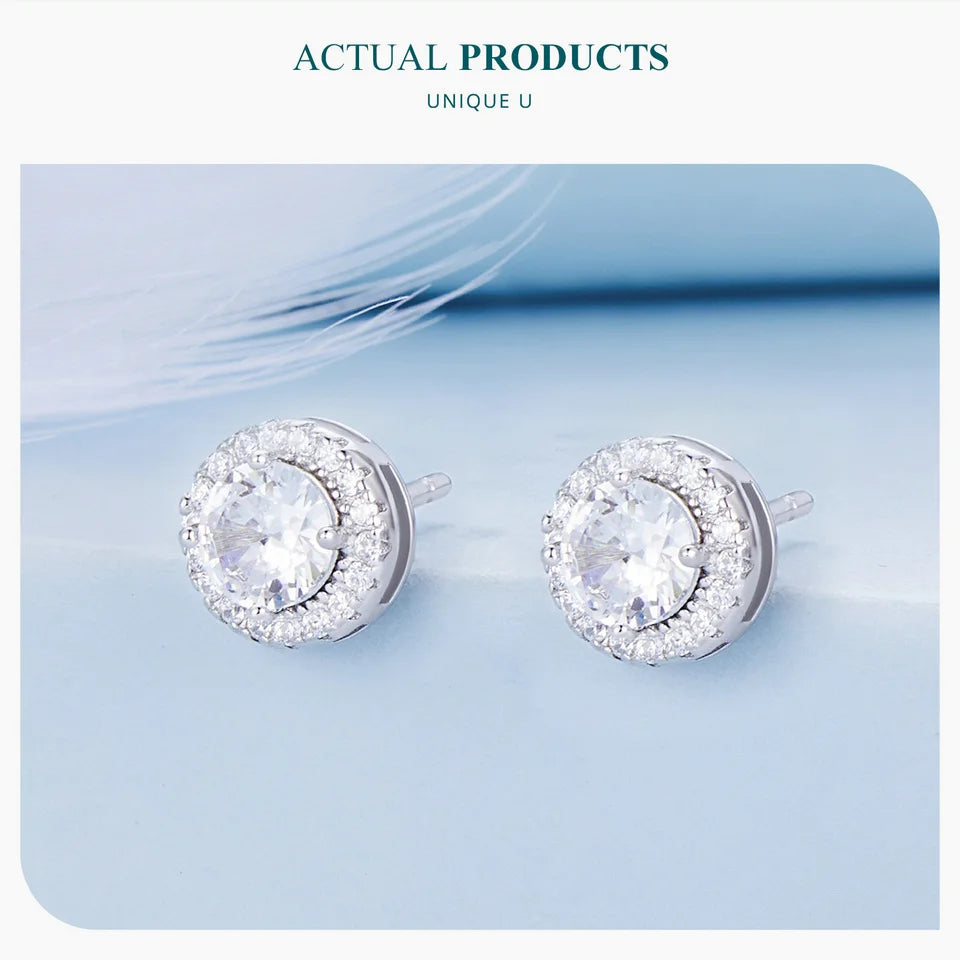 ERFARY Platinum Plated  Earrings