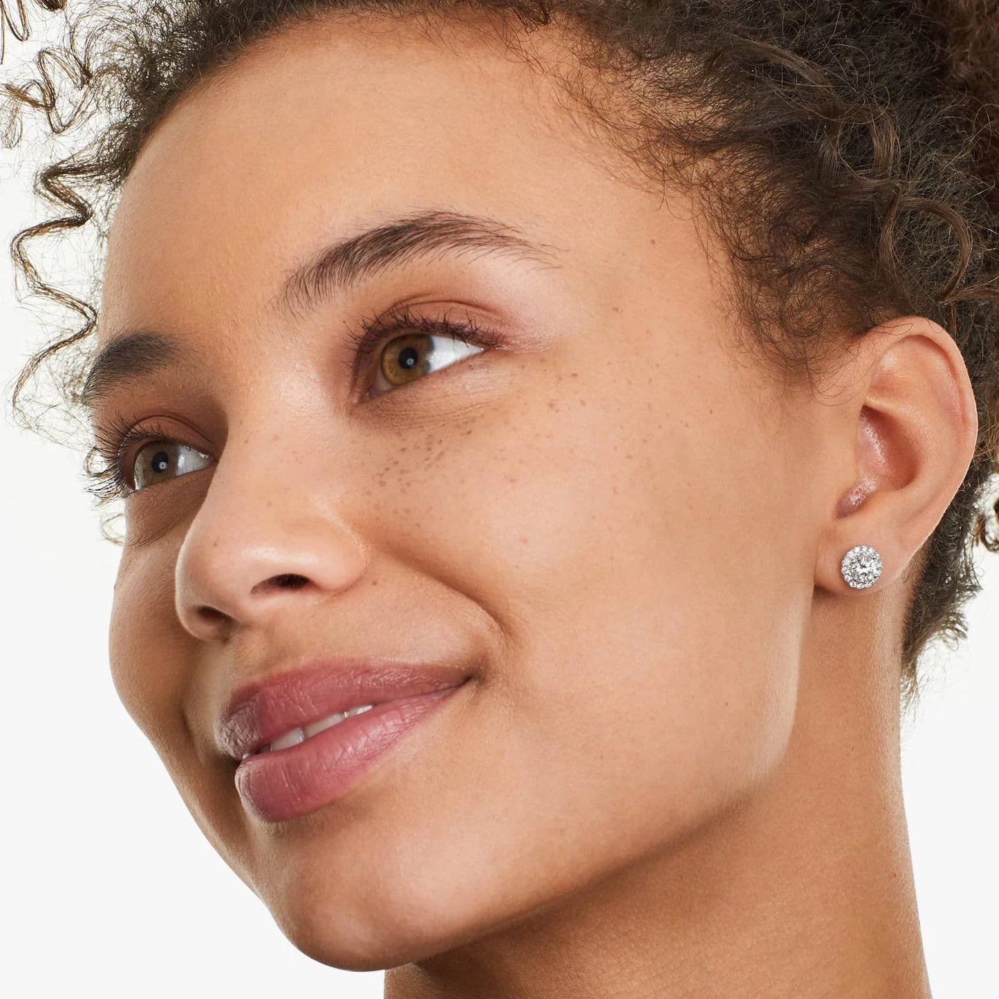 ERFARY Heart Gold Plated Earrings