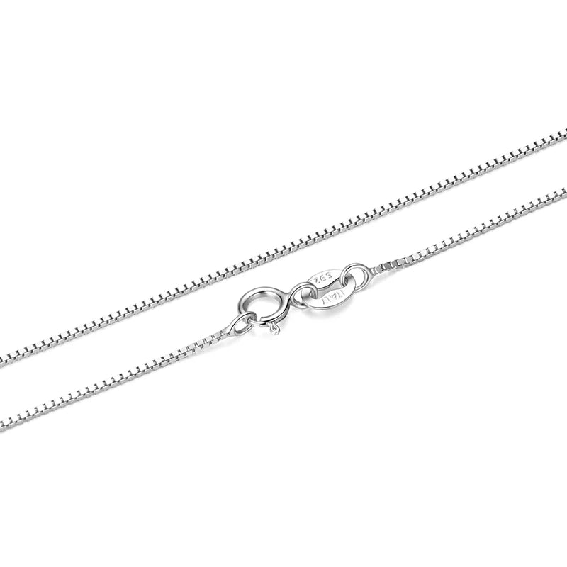 ERFARY Gold Over 925 Sterling Silver Chain Necklace