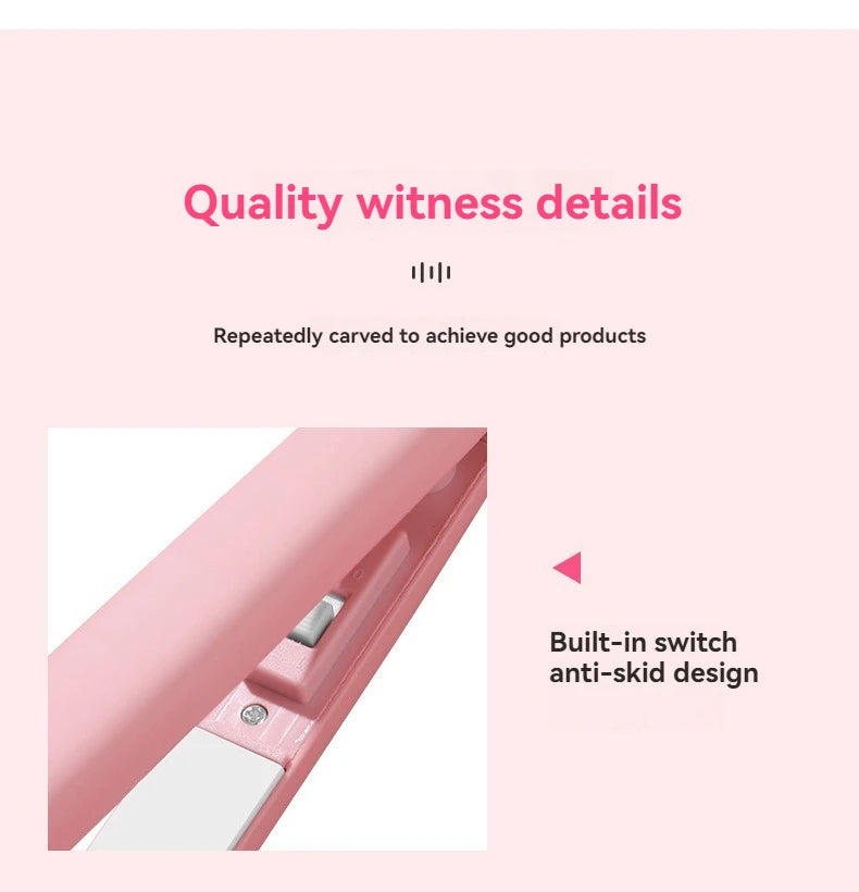 Mini Hair Straightener, Multi-color Splint.