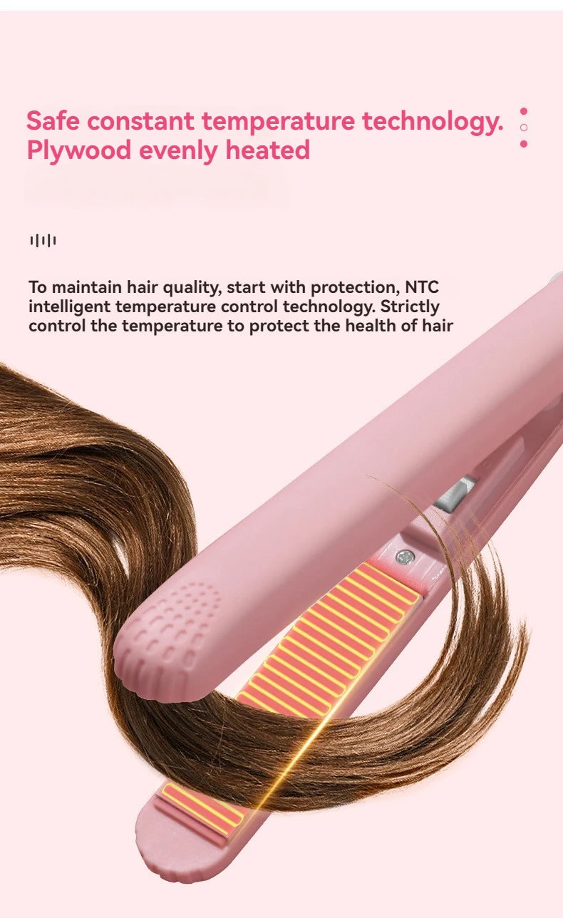 Mini Hair Straightener, Multi-color Splint.