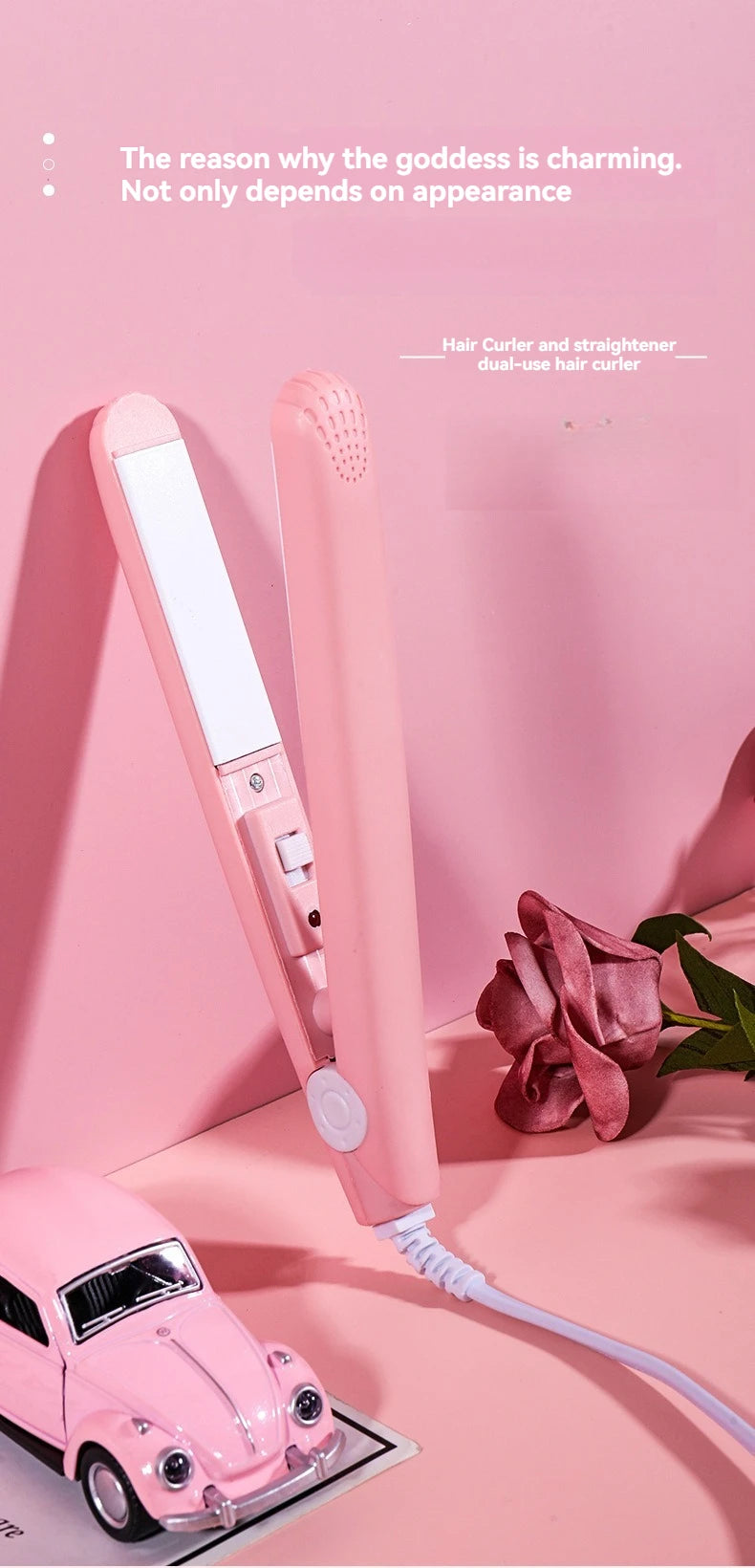 Mini Hair Straightener, Multi-color Splint.