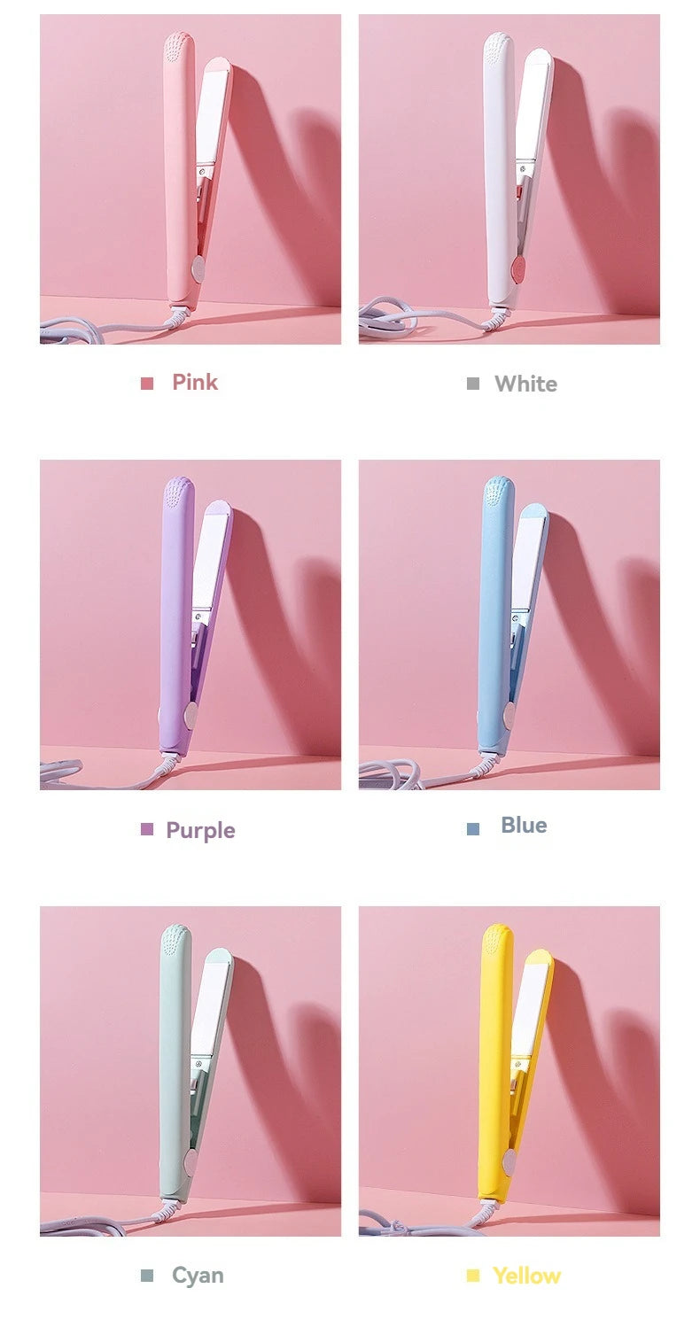 Mini Hair Straightener, Multi-color Splint.